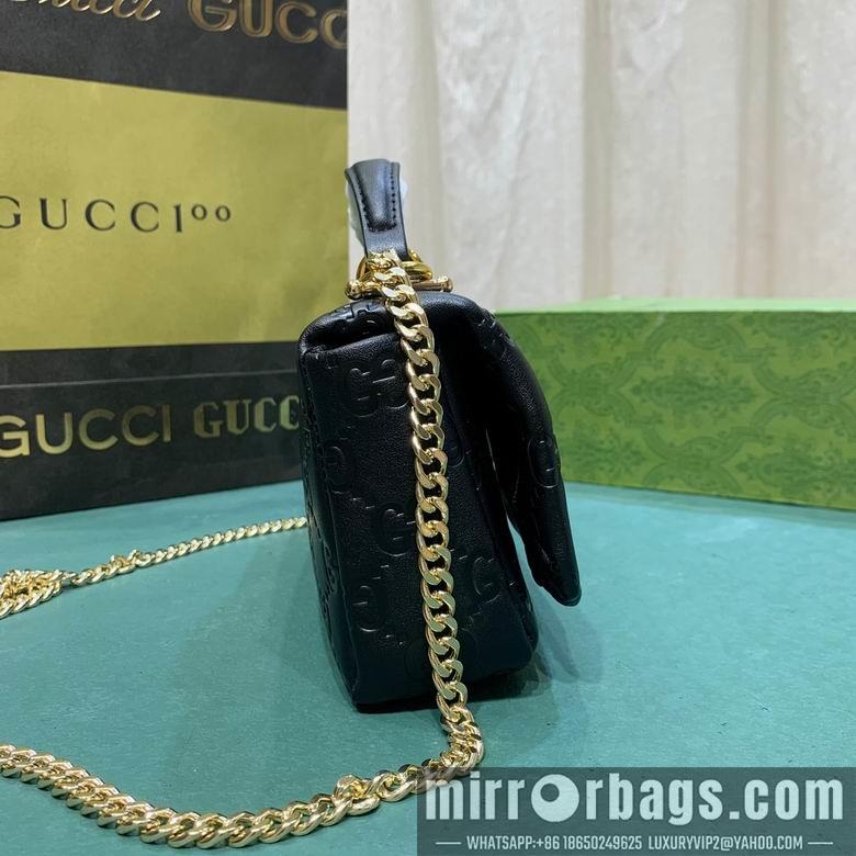 Replica Gucci Bags 1:1 806017 21.1X12.4X4.6cm DF 2colour