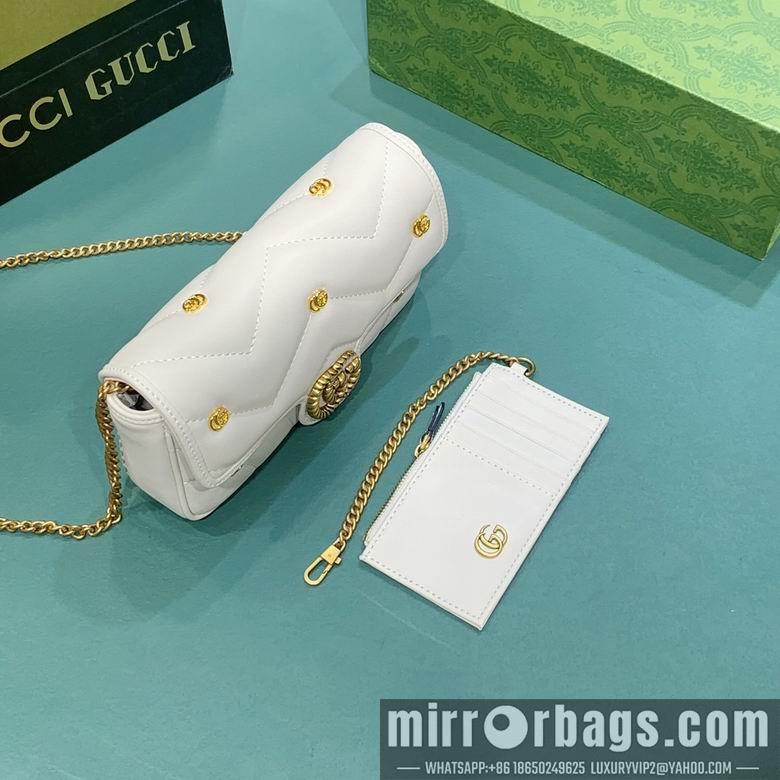 Replica Gucci Bags 1:1 768293 12X21X5cm DF 2colour