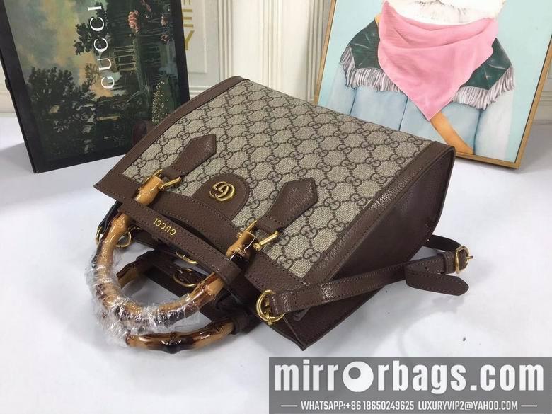 Replica Gucci Bags 1:1 WD660195啡色 27X24X11