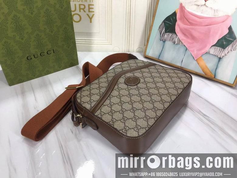 Replica Gucci Bags 1:1 WD675891啡棕 25.5X20X6