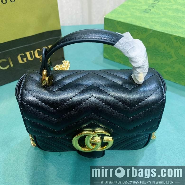 Replica Gucci Bags 1:1 811238 17X13X6cm DF 2colour