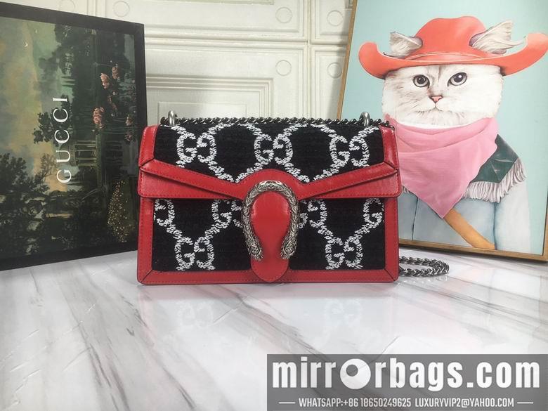 Replica Gucci Bags 1:1 WD400249黑底花 28X18X9