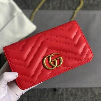 Replica Gucci Bags 1:1 488426 18X10.5X4.5cm DF 4colour