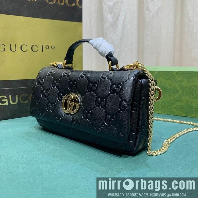 Replica Gucci Bags 1:1 806017 21.1X12.4X4.6cm DF 2colour