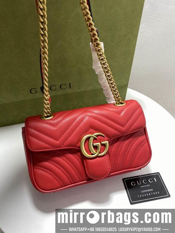 Replica Gucci Bags 1:1 446744 22cm XMY 4colour