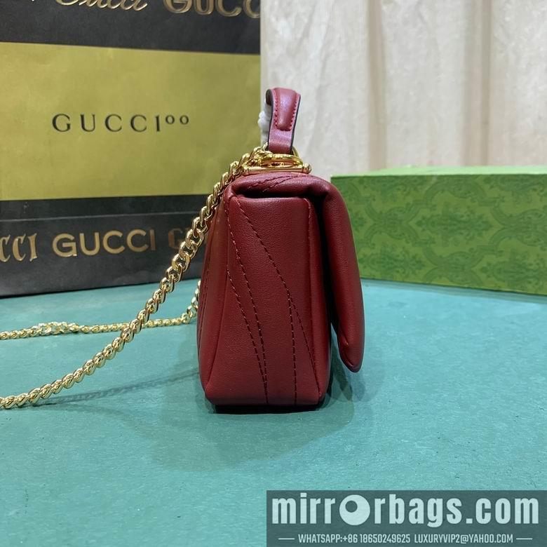 Replica Gucci Bags 1:1 806017 21X12.5X4.6cm DF 4colour