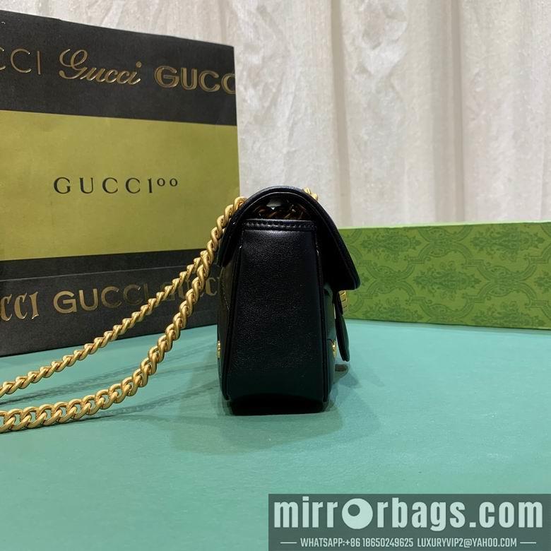 Replica Gucci Bags 1:1 446744 23X14X6cm DF 2colour-1