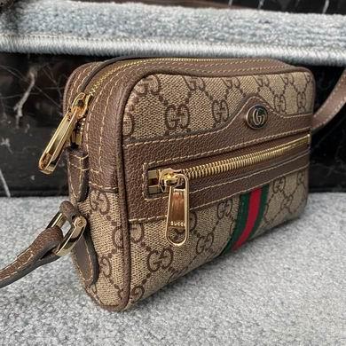 Replica Gucci Bags 1:1 WD517350啡色 17.5X12X5.5