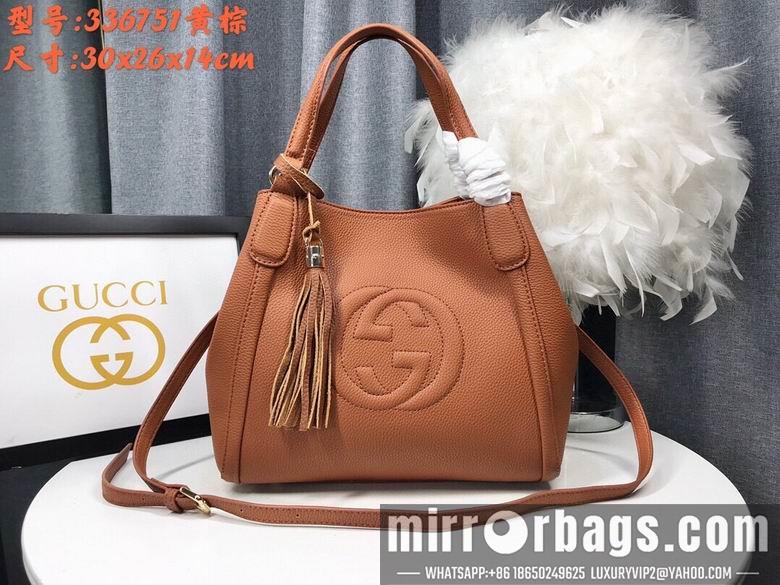 Replica Gucci Bags 1:1 WD336751棕色 30X26X4