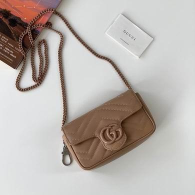 Replica Gucci Bags 1:1 476433 16.5X10X4.5cm YG 4colour