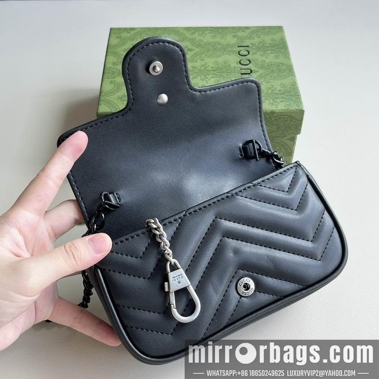 Replica Gucci Bags 1:1 699757 16.5X9.5X4.5cm DF 4colour