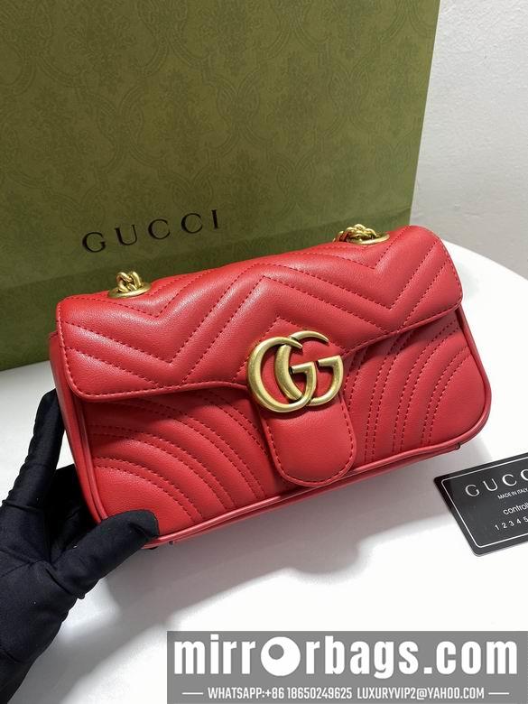 Replica Gucci Bags 1:1 446744 22cm XMY 4colour