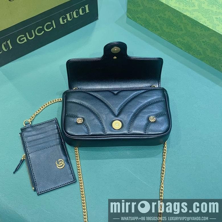 Replica Gucci Bags 1:1 768293 12X21X5cm DF 2colour