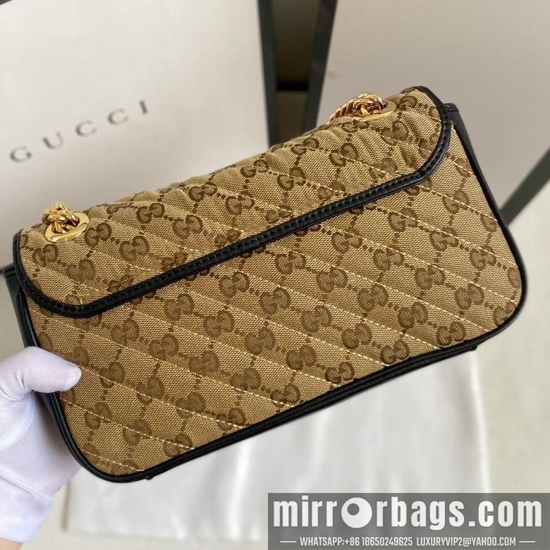 Replica Gucci Bags 1:1 443497 26X15X7cm DF 2colour