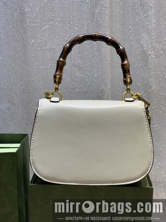 Replica Gucci Bags 1:1 WD675797白皮 21X15X7