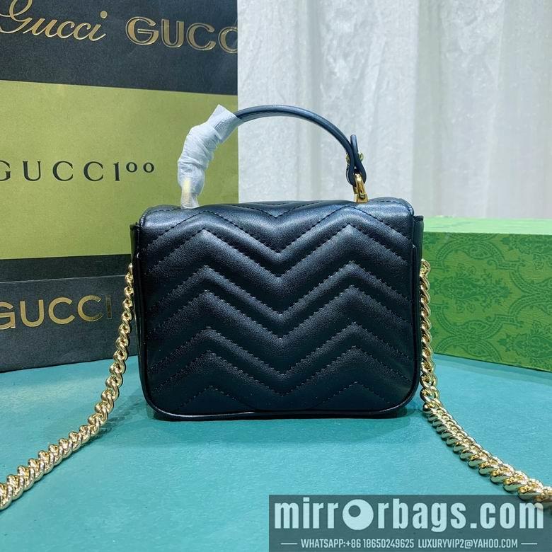 Replica Gucci Bags 1:1 811238 17X13X6cm DF 2colour