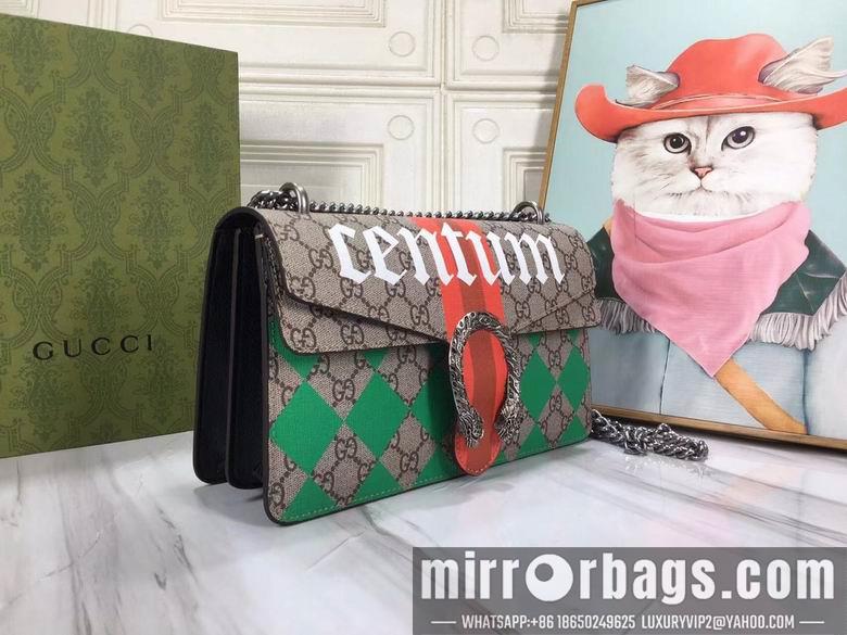 Replica Gucci Bags 1:1 WD400249啡印花  28X18X9