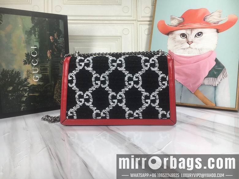 Replica Gucci Bags 1:1 WD400249黑底花 28X18X9
