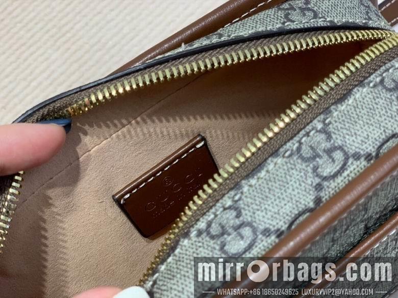 Replica Gucci Bags 1:1 WD658572啡棕 22.5X14X7