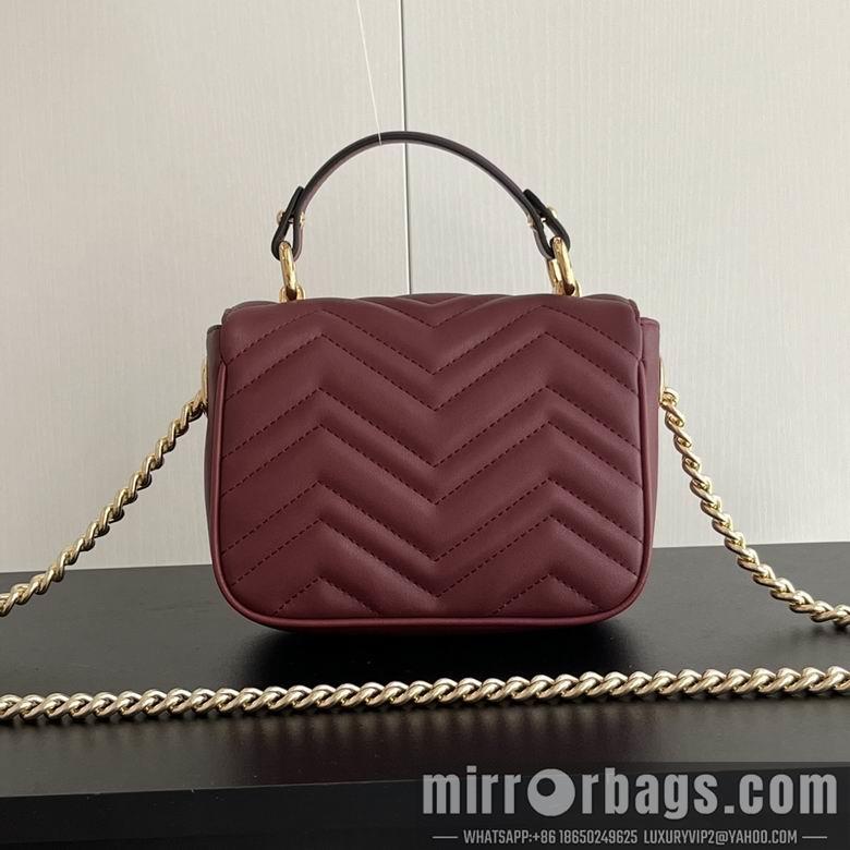 Replica Gucci Bags 1:1 811238 17X13X6cm DF 2colour