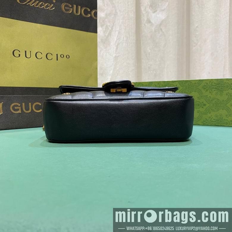 Replica Gucci Bags 1:1 446744 23X14X6cm DF 2colour-1