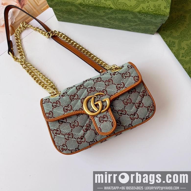Replica Gucci Bags 1:1 446744 22X13X6cm DF
