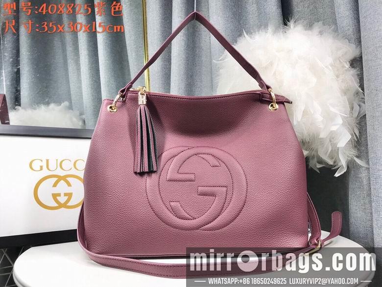 Replica Gucci Bags 1:1 WD408825紫色 35X30X15