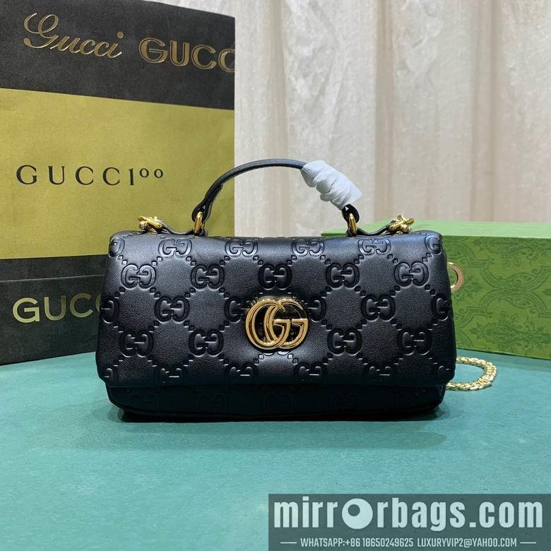 Replica Gucci Bags 1:1 806017 21.1X12.4X4.6cm DF 2colour