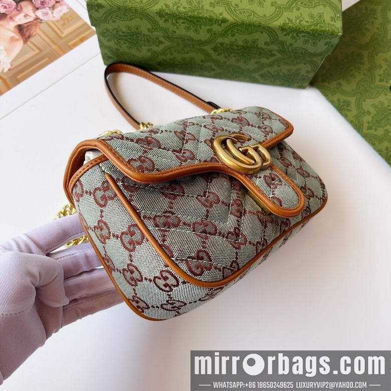 Replica Gucci Bags 1:1 446744 22X13X6cm DF