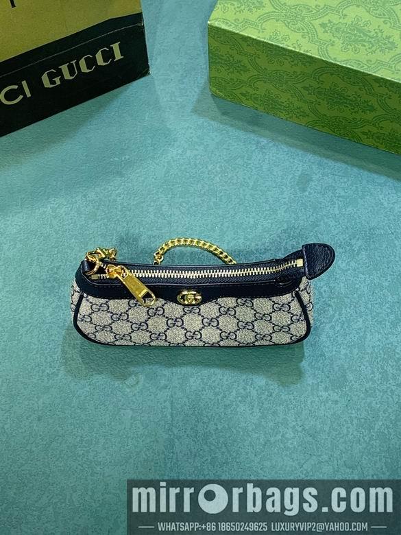 Replica Gucci Bags 1:1 Ophidia 764960 10X19X3cm DF 3colour