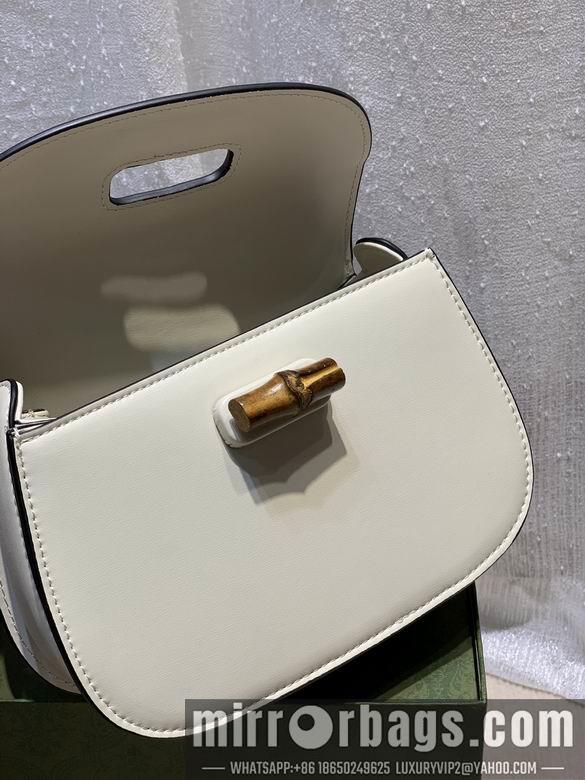 Replica Gucci Bags 1:1 WD675797白皮 21X15X7
