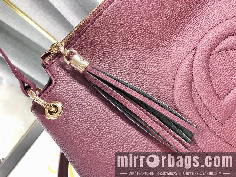 Replica Gucci Bags 1:1 WD408825紫色 35X30X15