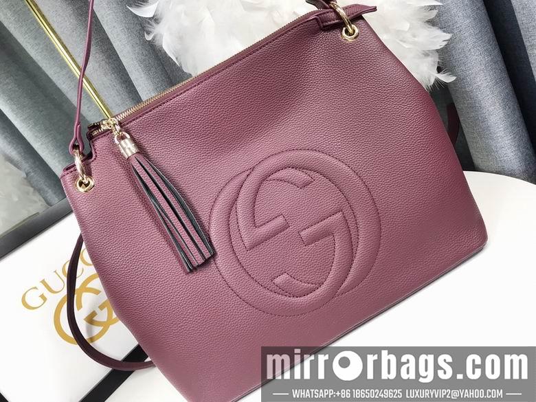 Replica Gucci Bags 1:1 WD408825紫色 35X30X15