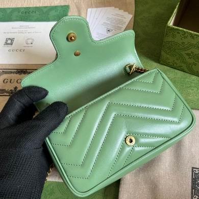 Replica Gucci Bags 1:1 476433 16.5X10.2X5.1cm YG 2colour