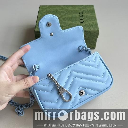 Replica Gucci Bags 1:1 476433 16.5X9.5X4.5cm DF 4colour