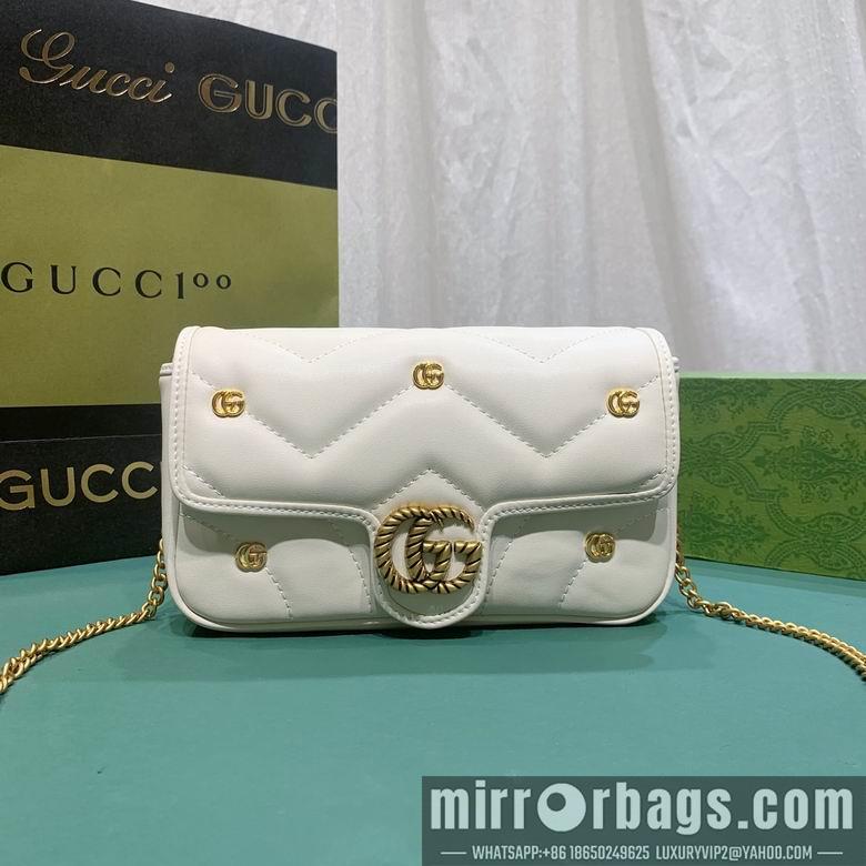 Replica Gucci Bags 1:1 768293 12X21X5cm DF 2colour