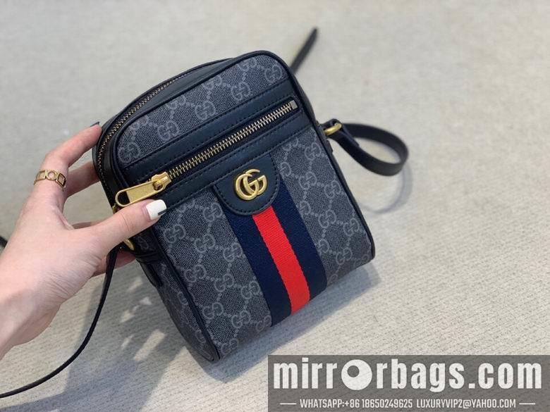 Replica Gucci Bags 1:1 Ophidia 598127 14.5X18X6cm DF 2colour