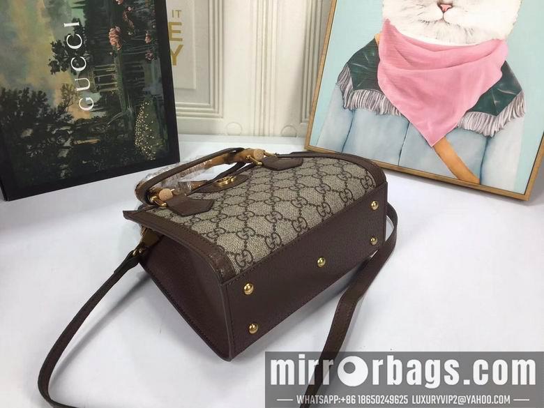 Replica Gucci Bags 1:1 WD655661啡色 20X16X10