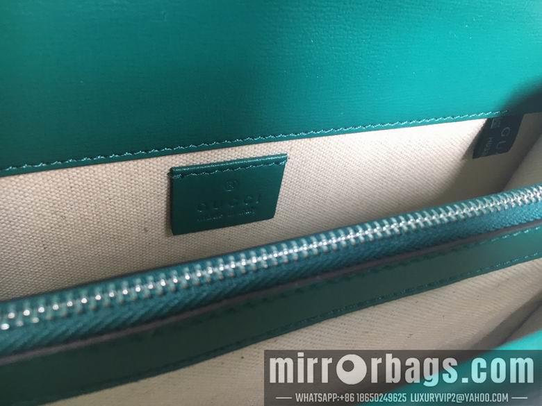 Replica Gucci Bags 1:1 WD400249蓝绿 28X18X9