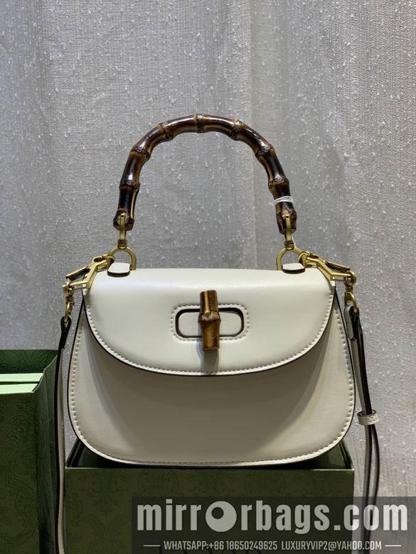Replica Gucci Bags 1:1 WD675797白皮 21X15X7