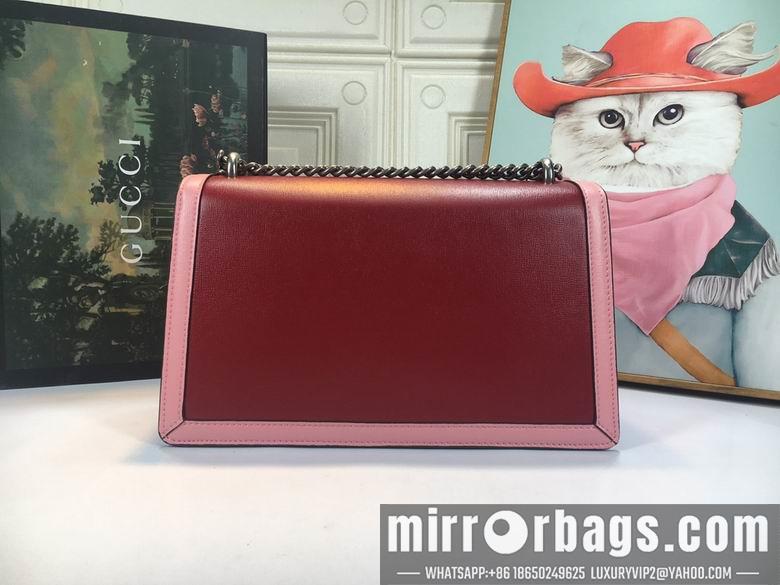 Replica Gucci Bags 1:1 WD400249红粉 28X18X9