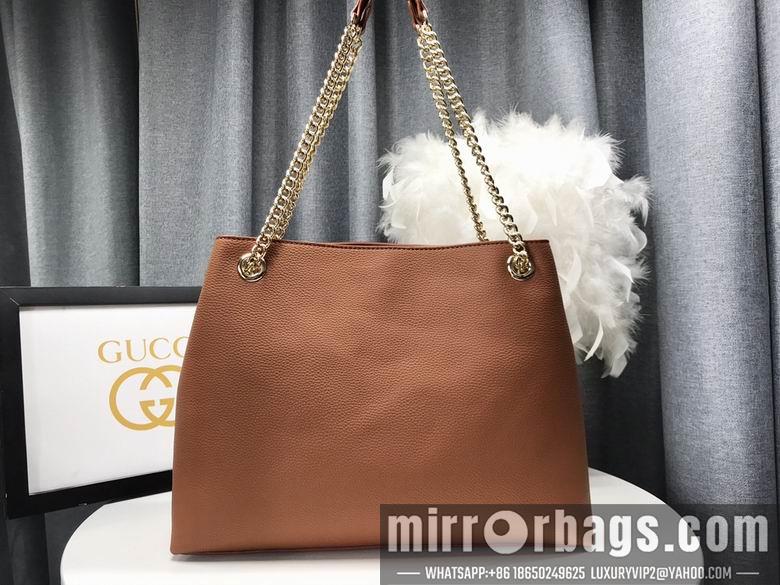 Replica Gucci Bags 1:1 WD308982棕色 38X27X14