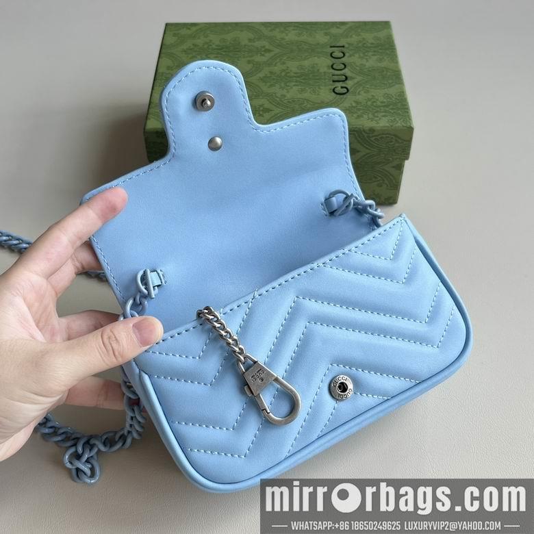 Replica Gucci Bags 1:1 699757 16.5X9.5X4.5cm DF 4colour