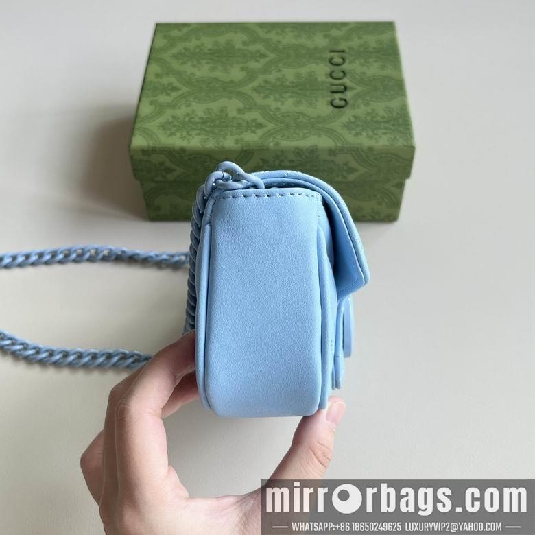 Replica Gucci Bags 1:1 699757 16.5X9.5X4.5cm DF 4colour