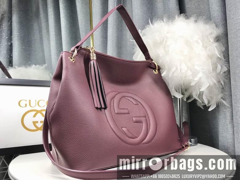 Replica Gucci Bags 1:1 WD408825紫色 35X30X15