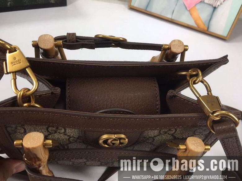 Replica Gucci Bags 1:1 WD655661啡色 20X16X10