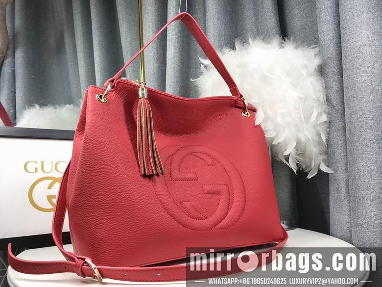 Replica Gucci Bags 1:1 WD408825红色 35X30X15