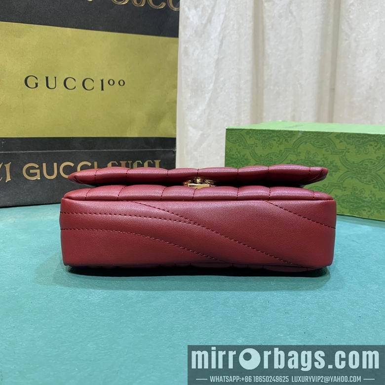 Replica Gucci Bags 1:1 806017 21X12.5X4.6cm DF 4colour