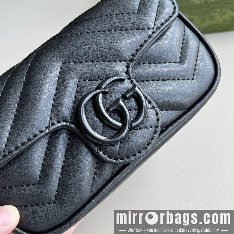 Replica Gucci Bags 1:1 699757 16.5X9.5X4.5cm DF 4colour