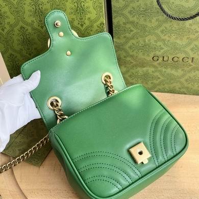 Replica Gucci Bags 1:1 739682 18X13.5X8cm DF 4colour